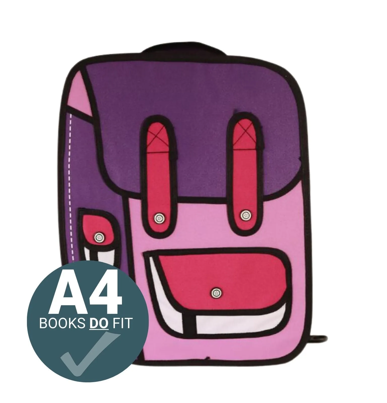 ■ Ridge 53 - 2D Large Backpack - Pink/Purple/Red/White