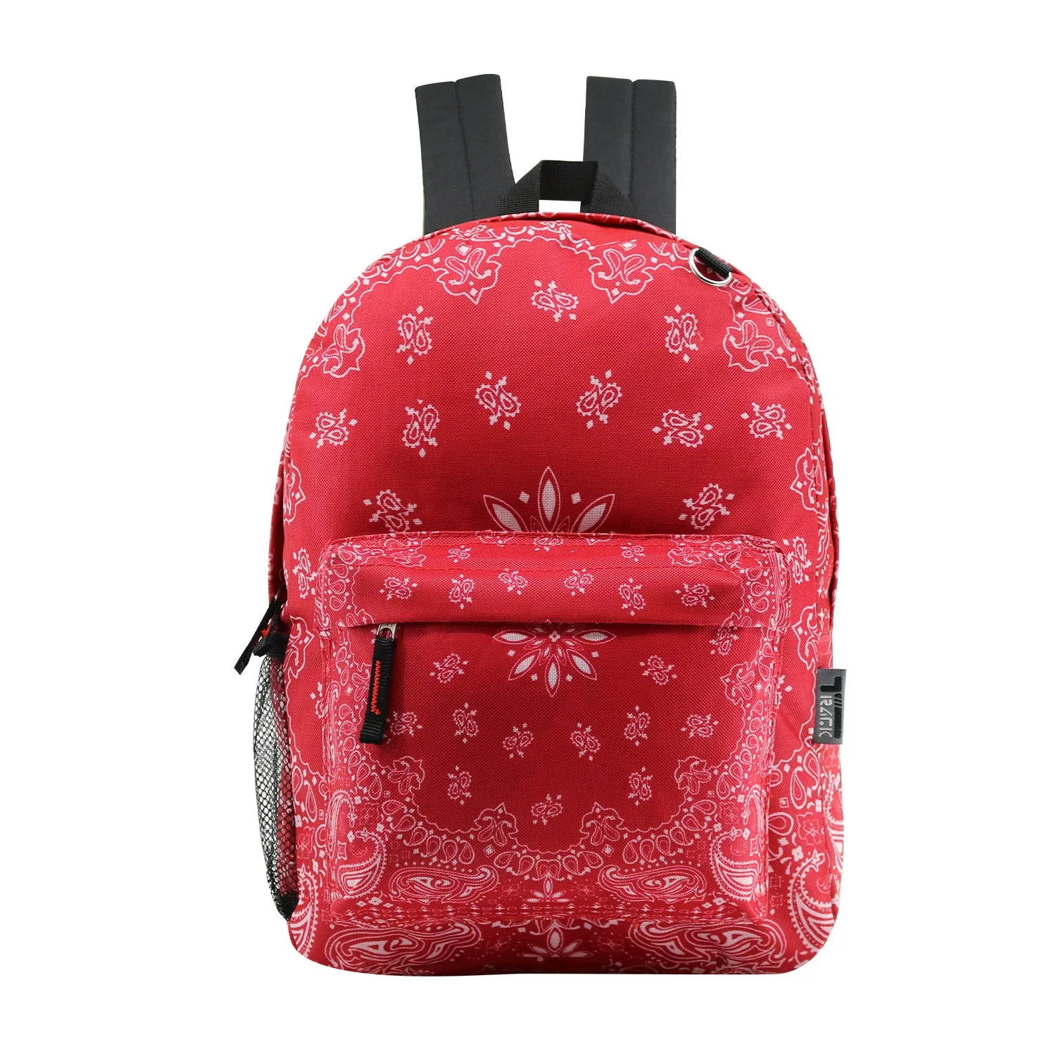 17" Classic Wholesale Backpack in Assorted Prints- Bulk Case of 24 Backpacks