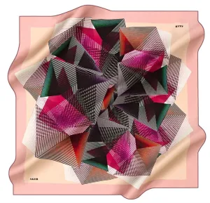 Aker Mila Fashion Silk Scarf No. 91