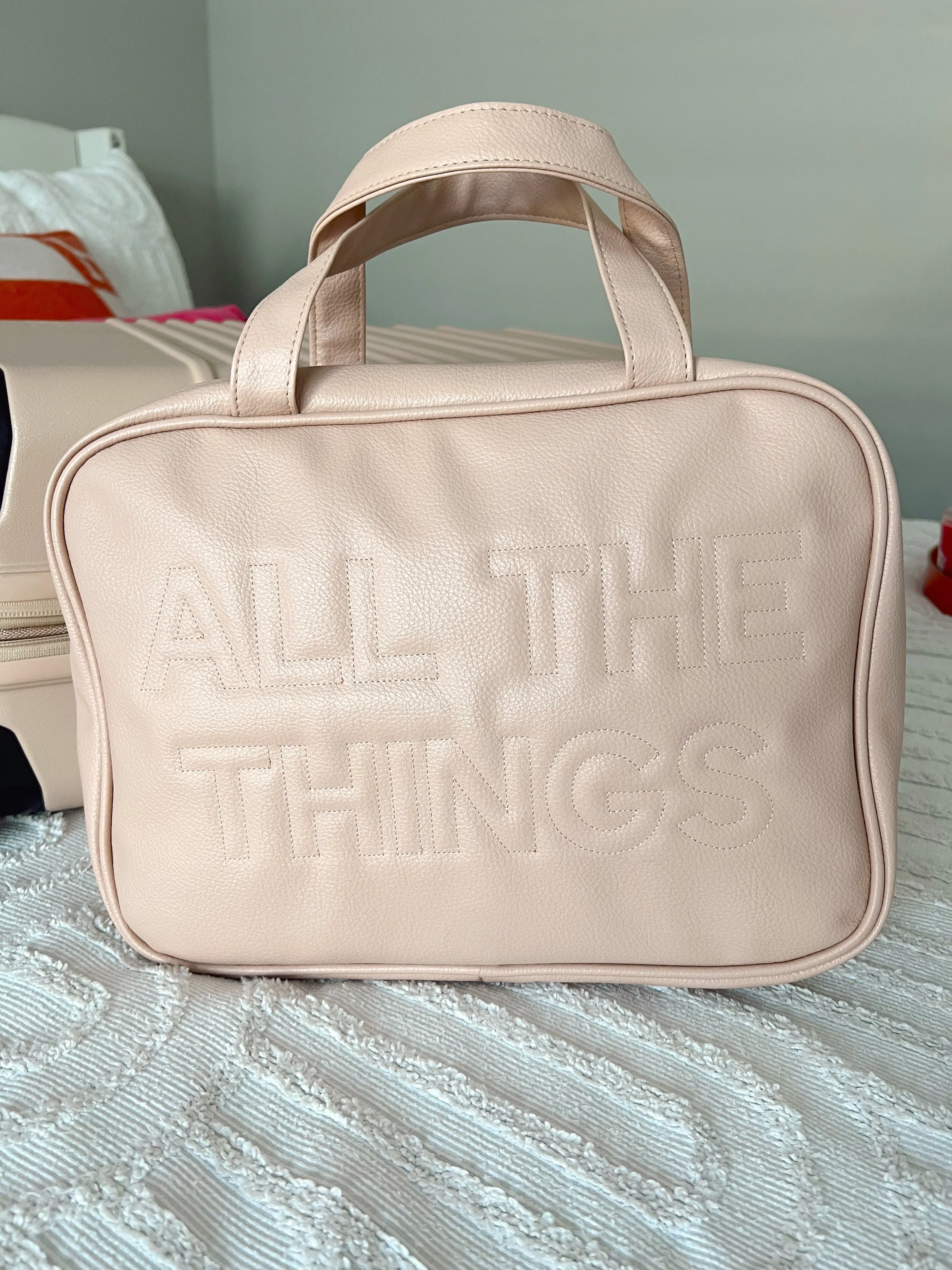 All The Things Leather Hanging Bag