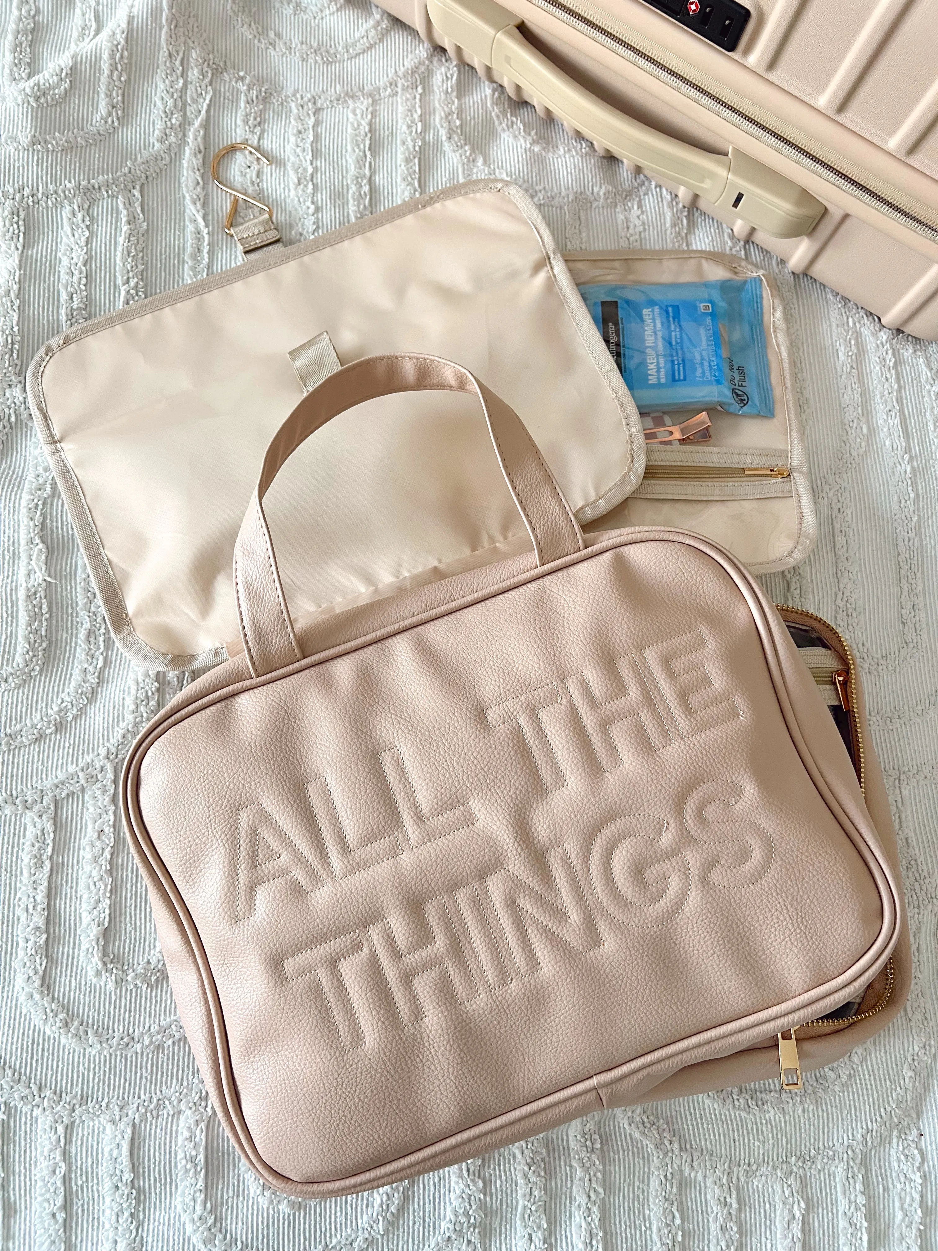 All The Things Leather Hanging Bag