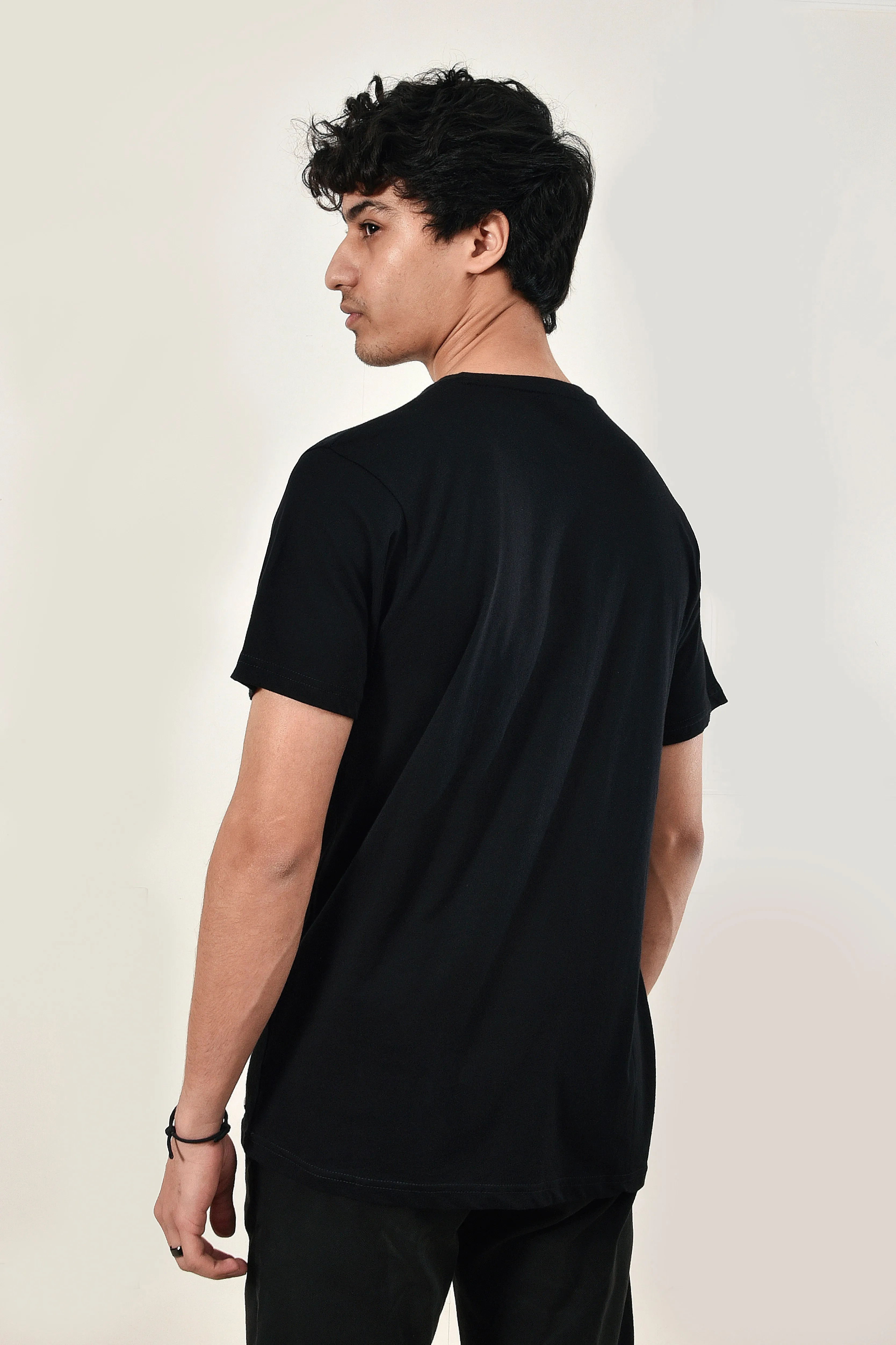 Black Crew Neck T-shirt