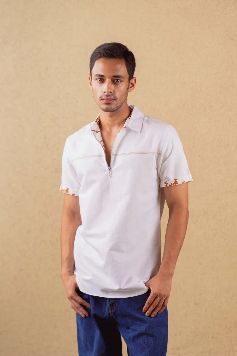 Bounty Shirt - White - Hemp Tencel