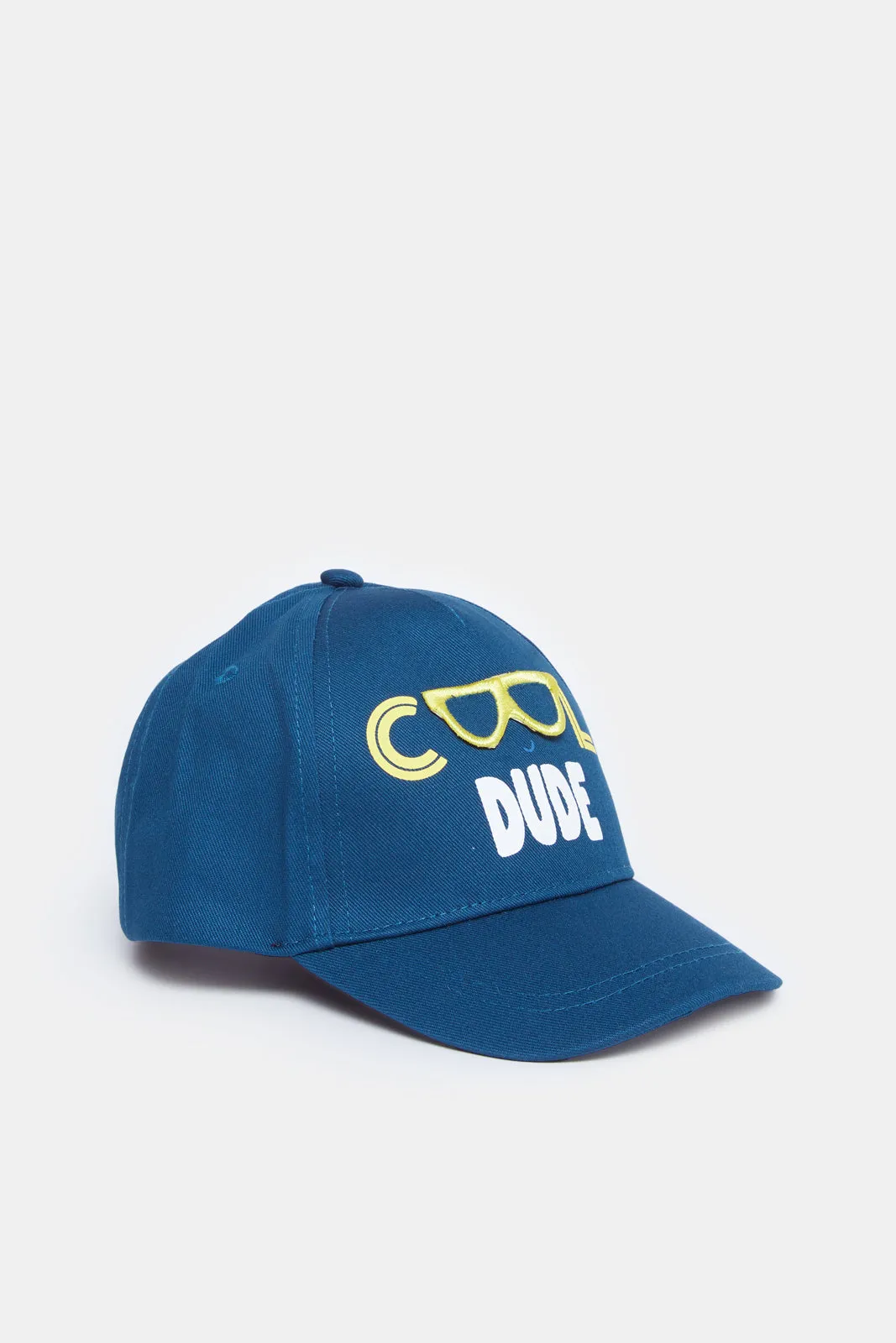 Boys Blue Cool Dud Embellished Cap