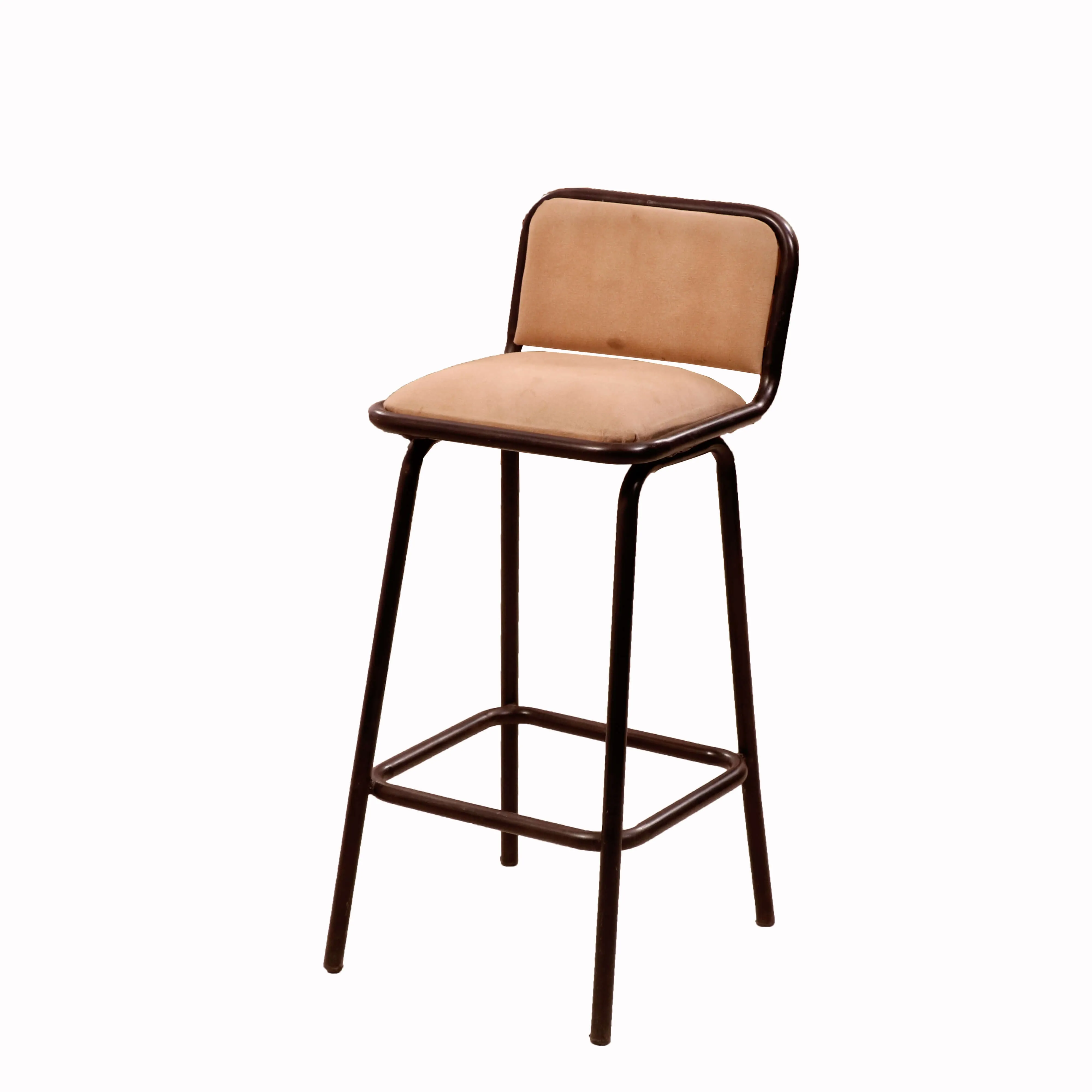 Classic Upholstered Traditional Handmade Wooden Bar Chair