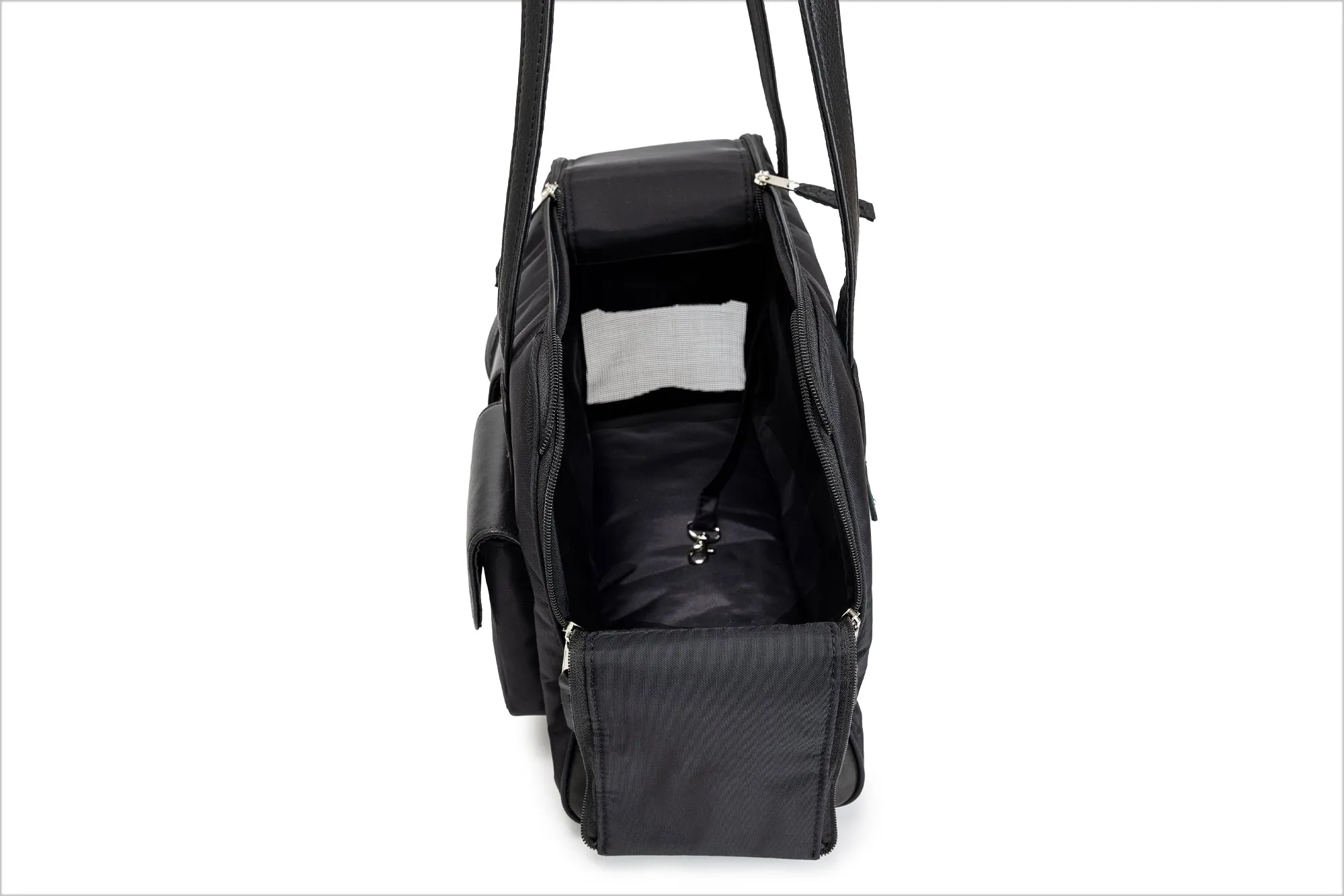 Dog Carrier - Cargo Carrier - Black Nylon