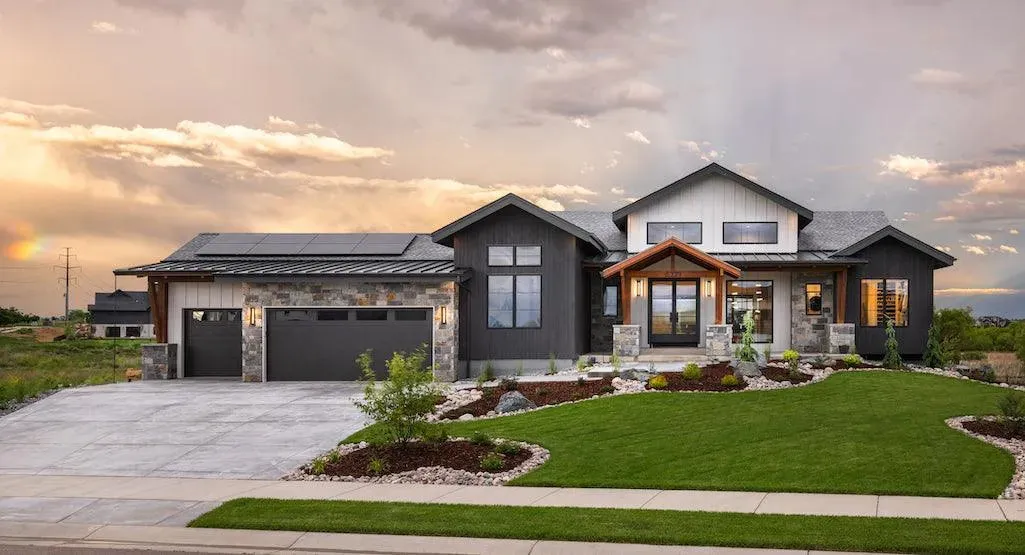 Elegant 2-Bedroom Home Plan with Walkout Basement