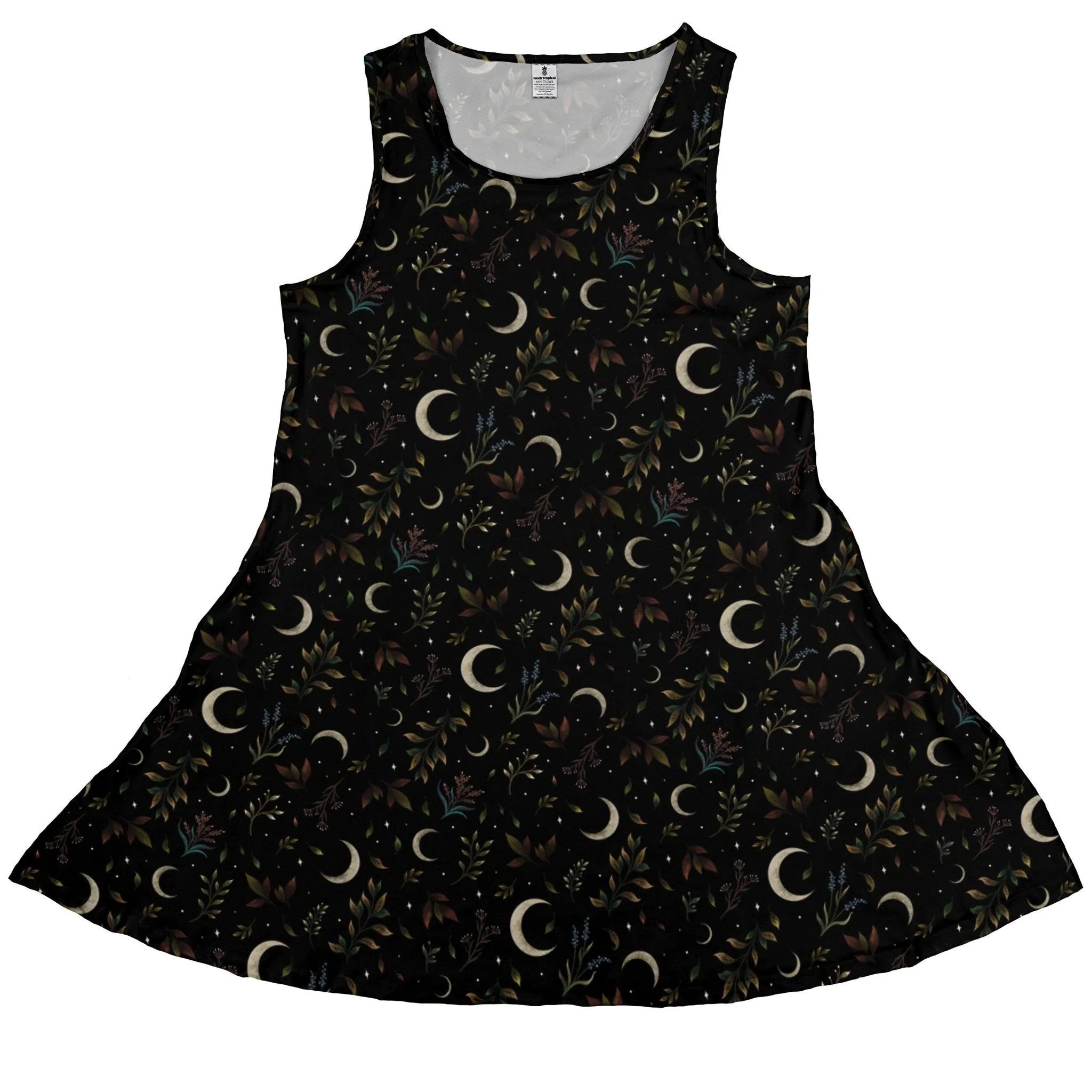 Episodic Crescent Moon Garden Dress