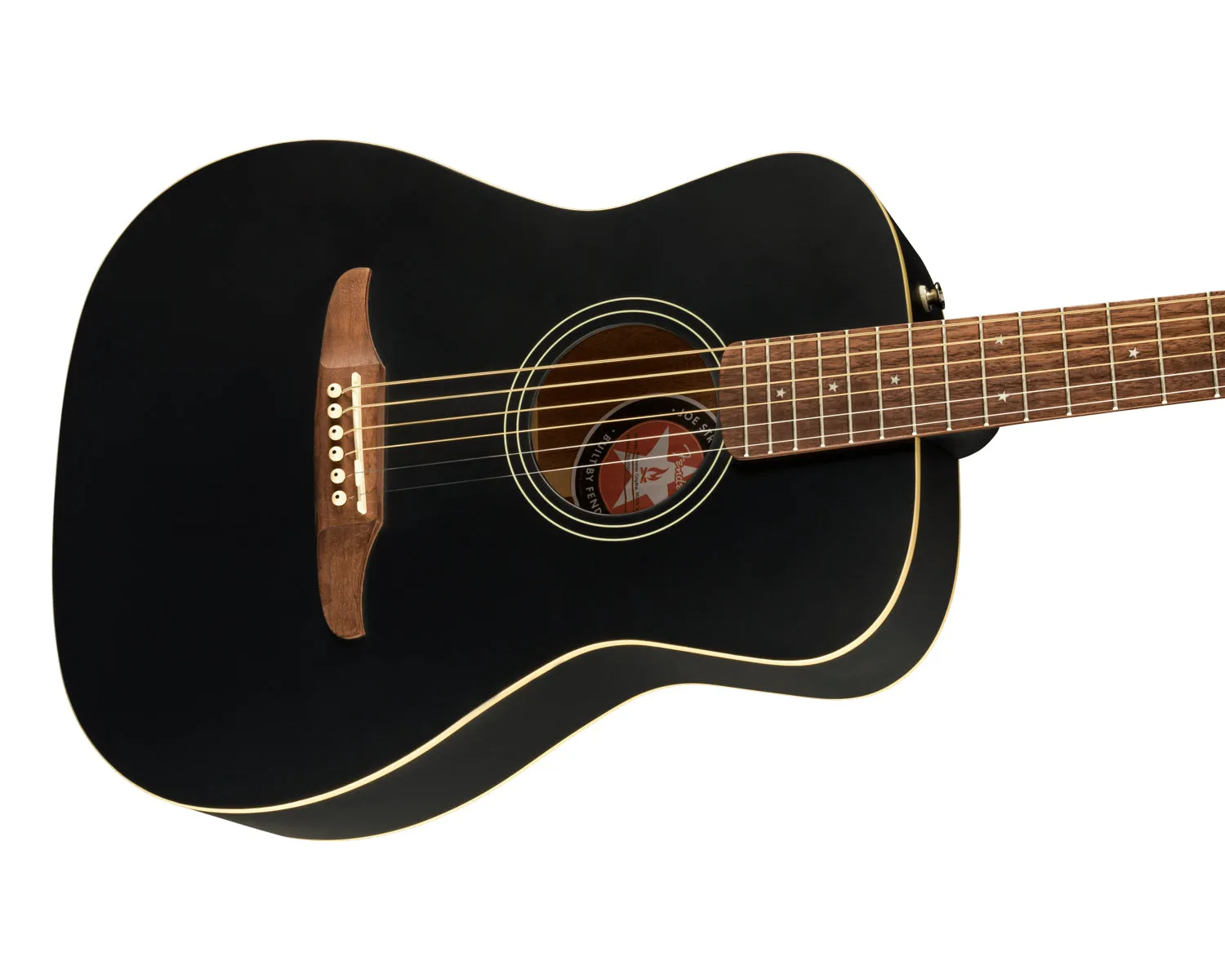 Fender Joe Strummer Campfire Acoustic - Matte Black