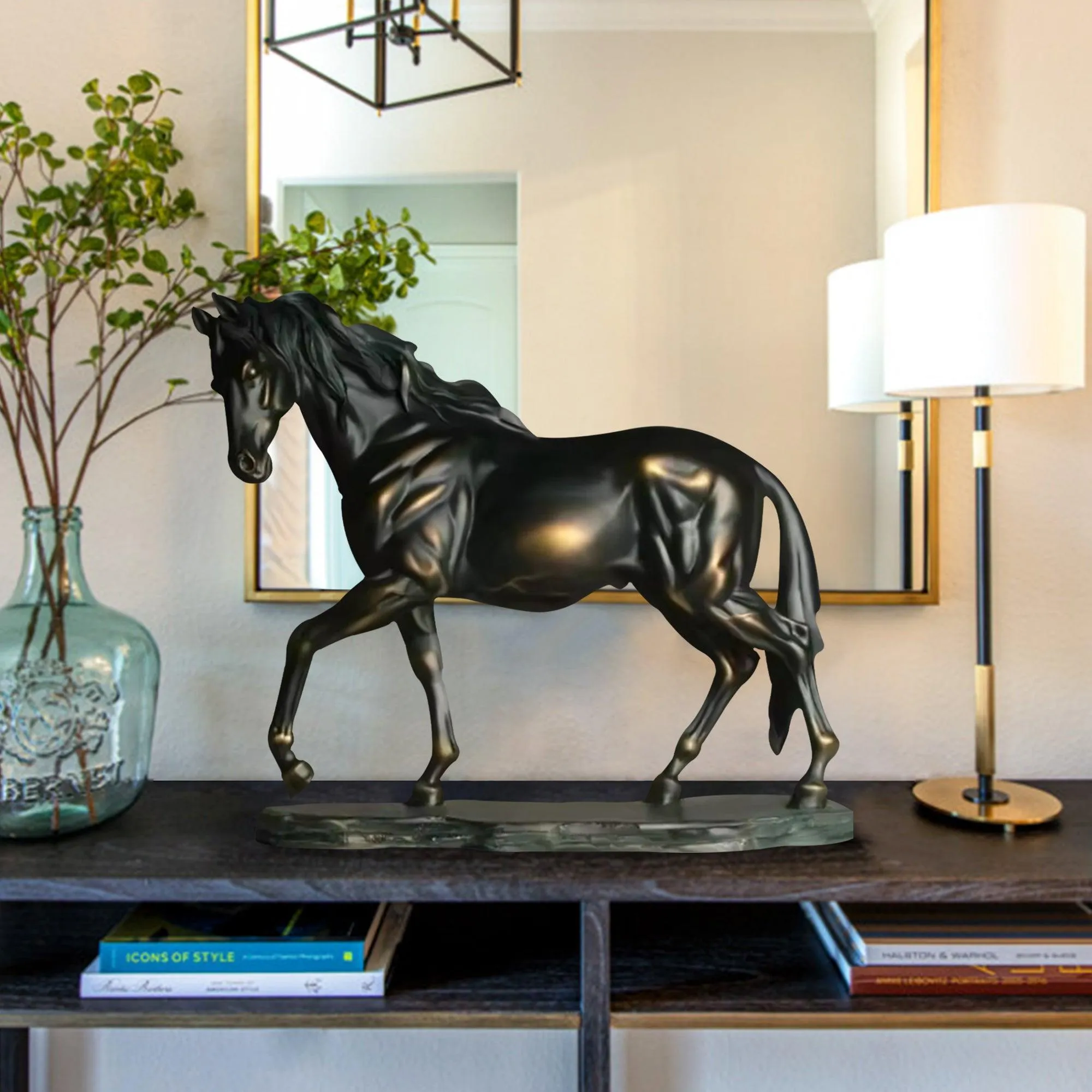 FINEST Bronze Horse Statue for Indoor Decor FB-034