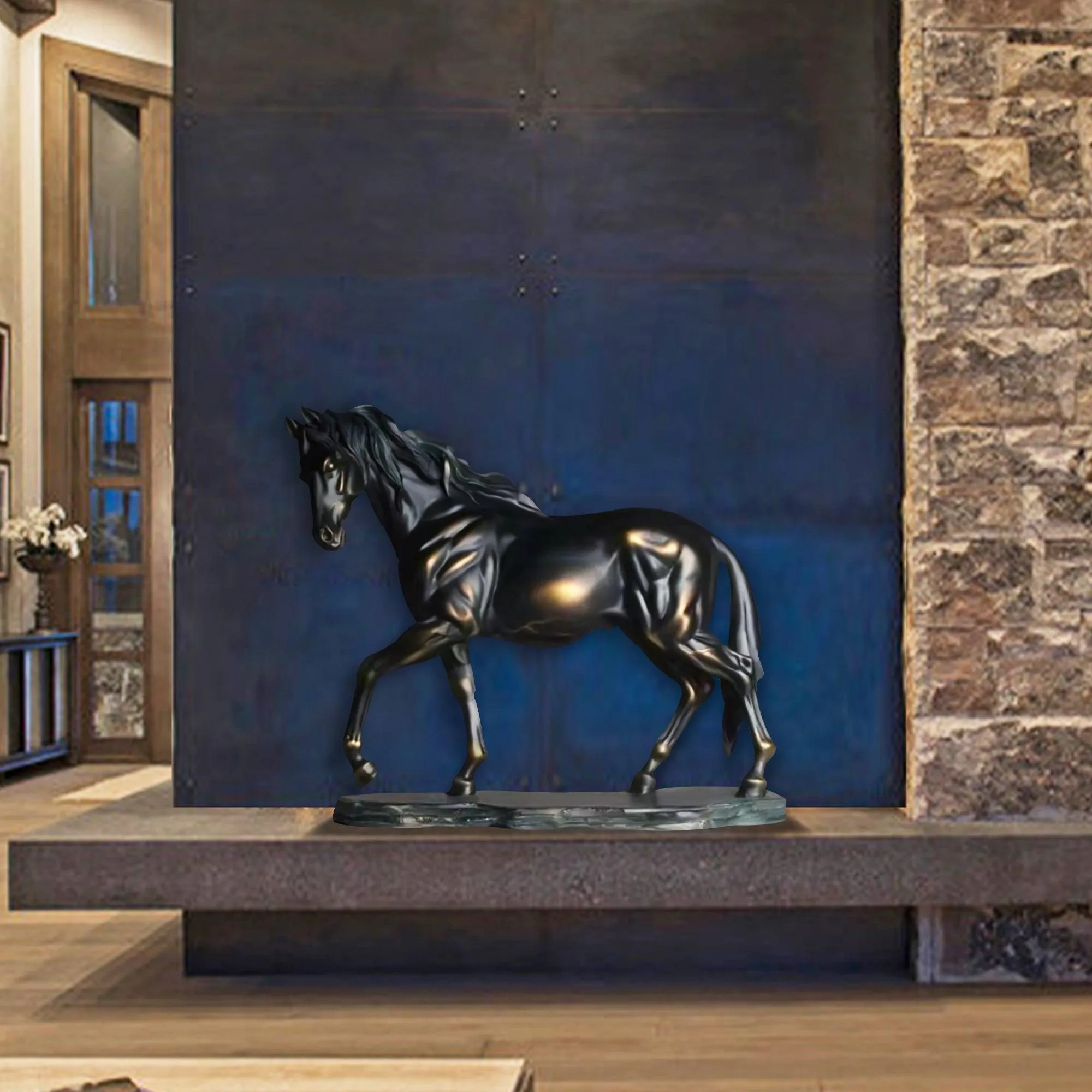 FINEST Bronze Horse Statue for Indoor Decor FB-034