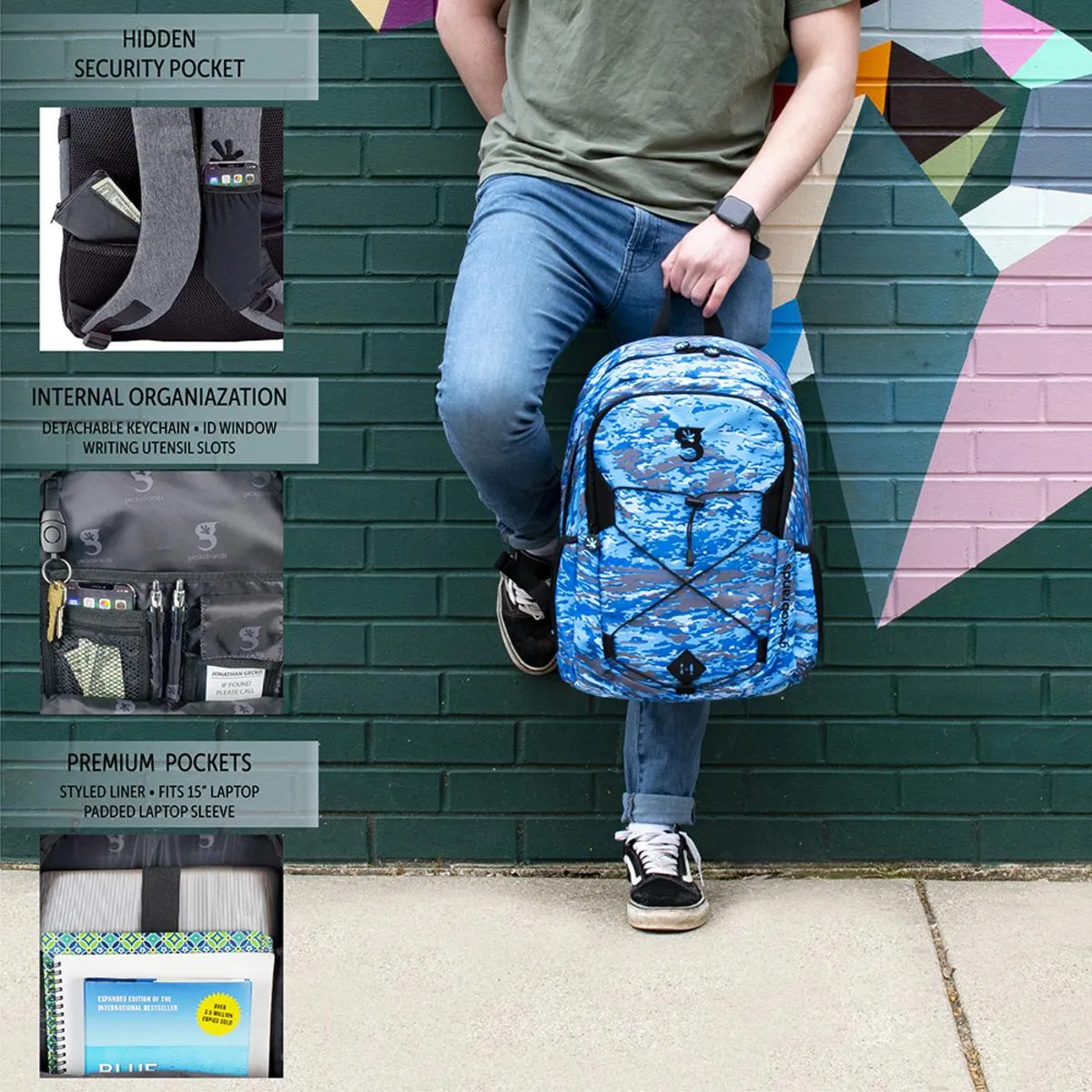 Geckobrands Impact Backpack