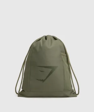 Gymshark Sharkhead Gymsack - Core Olive