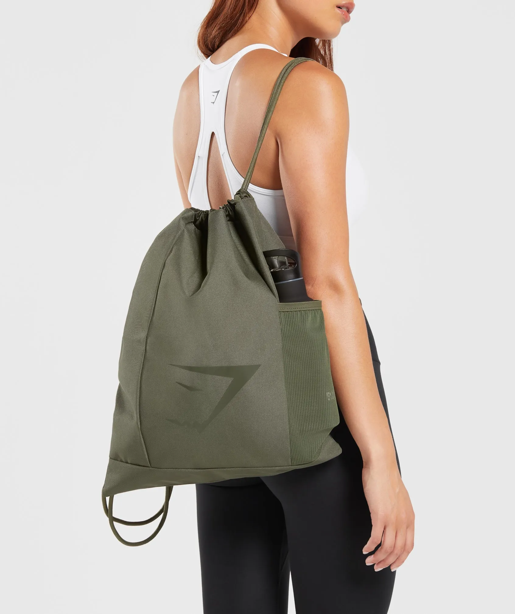 Gymshark Sharkhead Gymsack - Core Olive