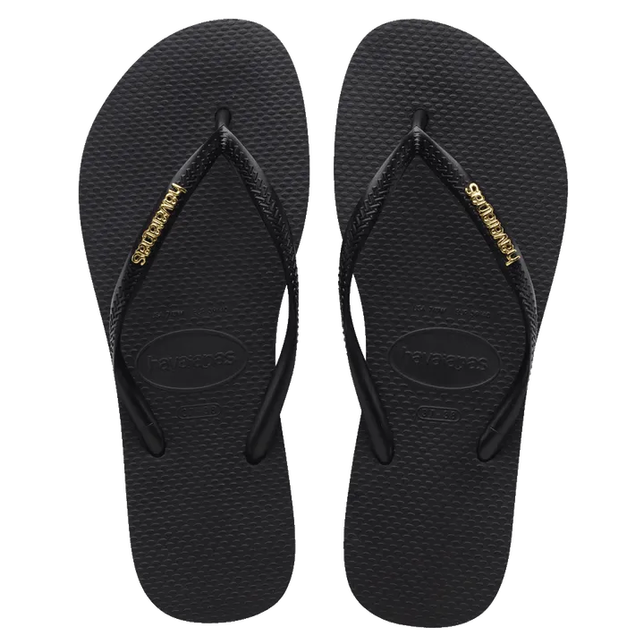 Havaianas Slim Logo Metallic