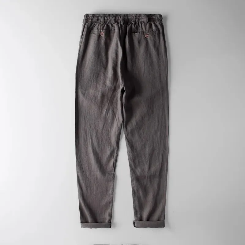 Italian design linen pants