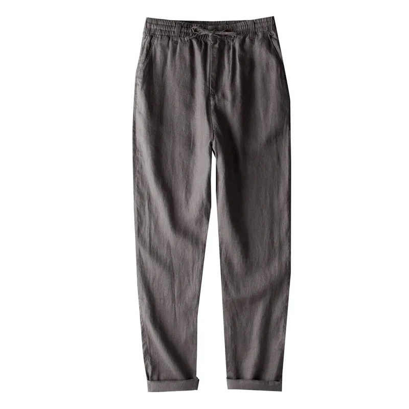 Italian design linen pants