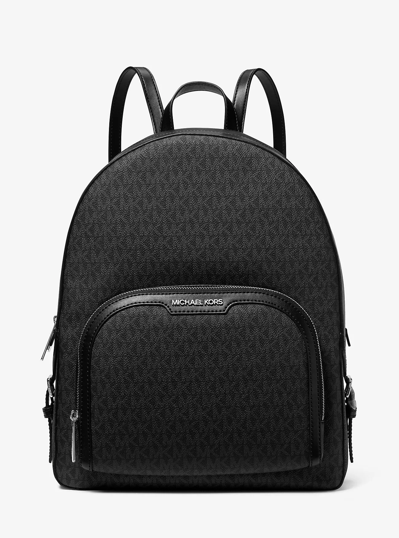 Jaycee Backpack with Large Michael Kors Logo, Black