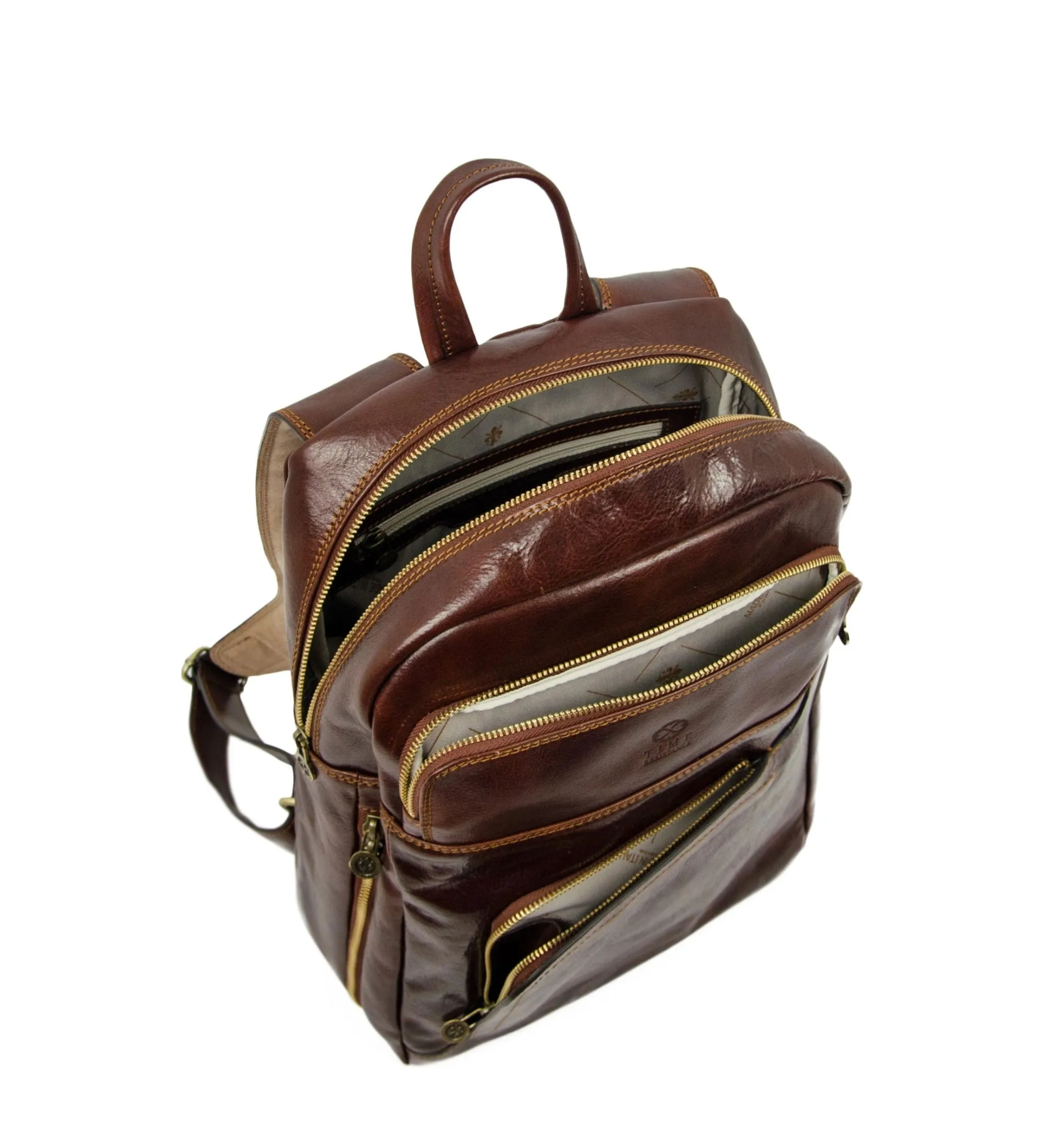 Large Leather Backpack - L.A. Confidential