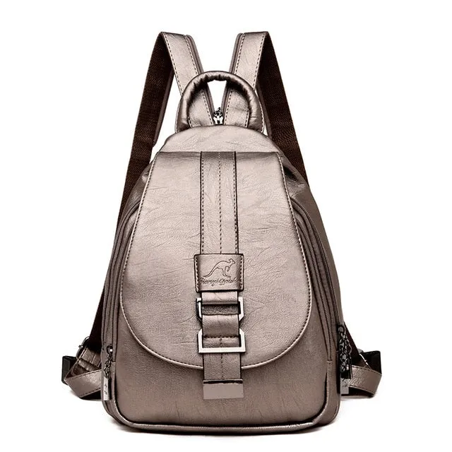 Leather Backpack