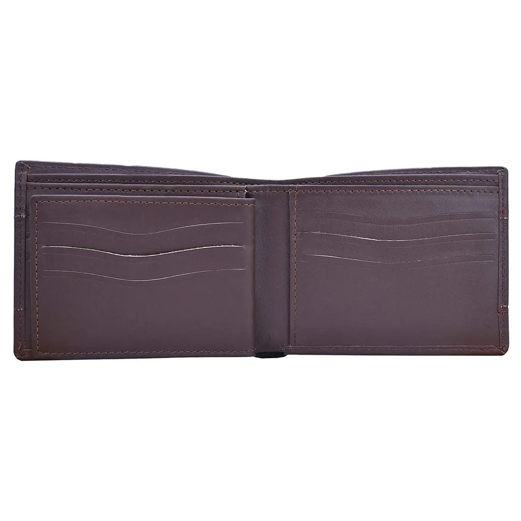 Majesty Business Leather Wallet Dark Brown