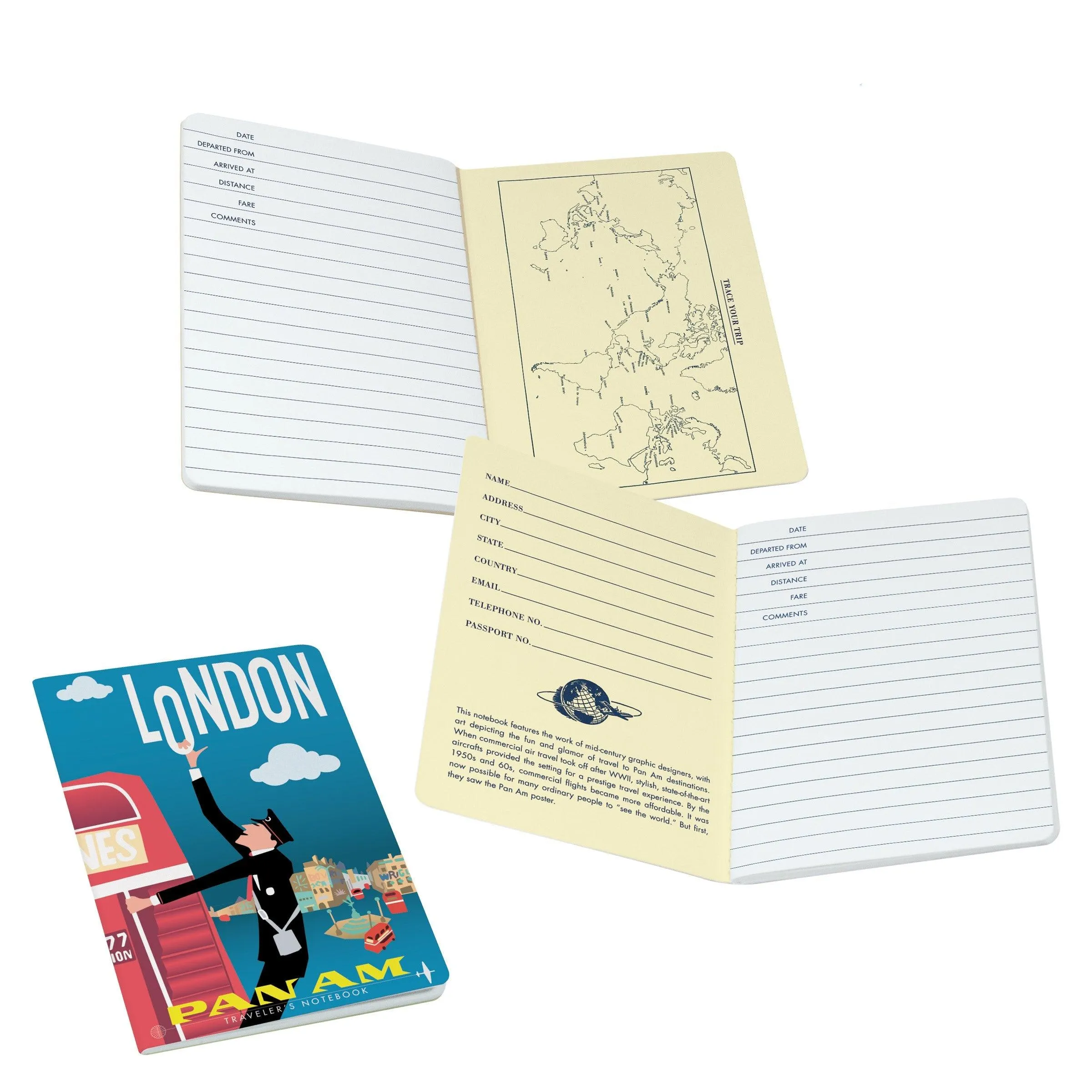 Pan Am London Notebook