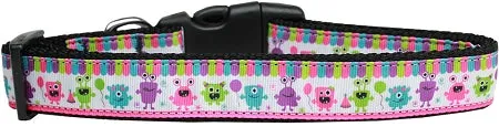 Party Monsters Nylon Dog Collar Xs