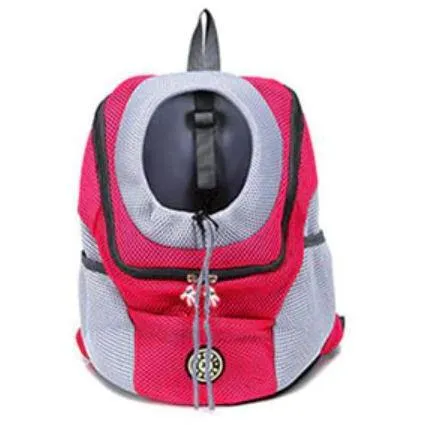 Pet Double Shoulder Fashionable Breathable Mesh Carrier/ Backpack