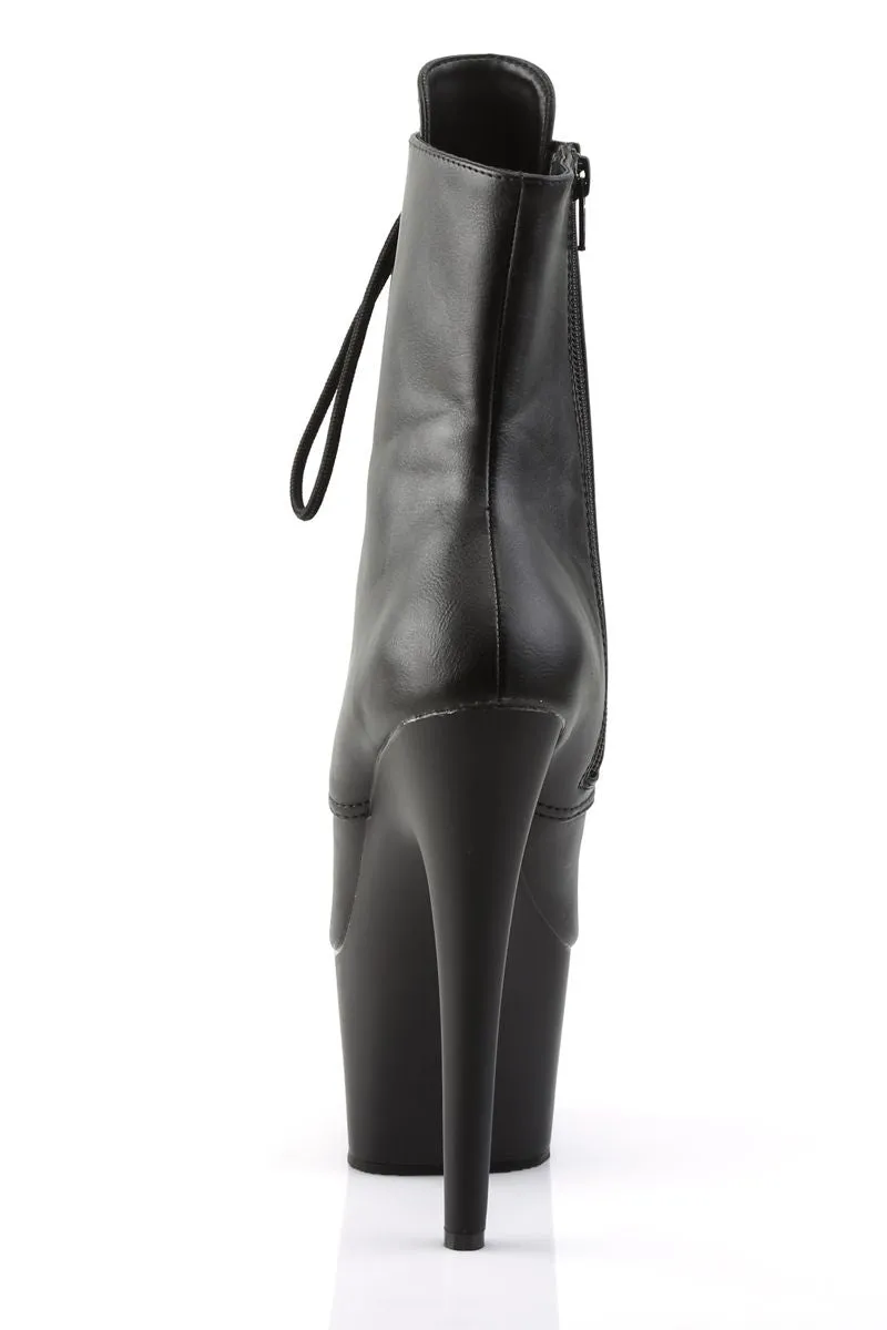 Pleaser USA Adore-1020 7inch Pleaser Boots - Matte Black