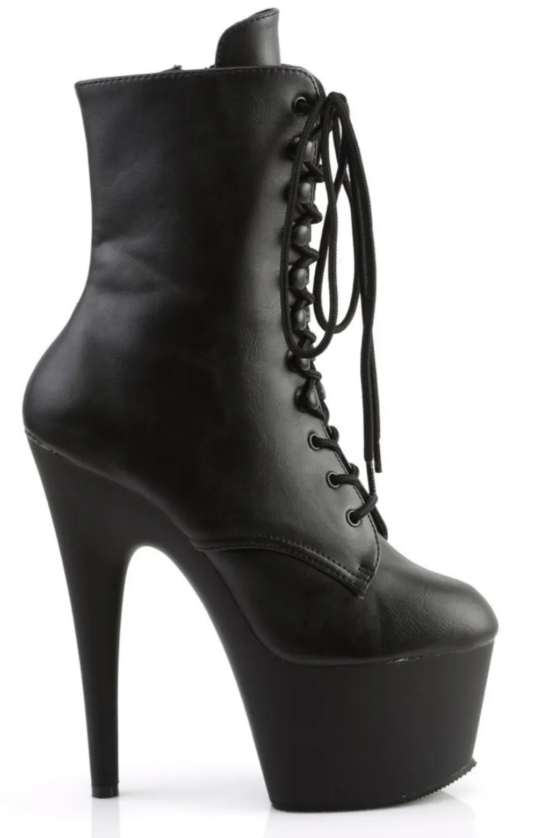 Pleaser USA Adore-1020 7inch Pleaser Boots - Matte Black