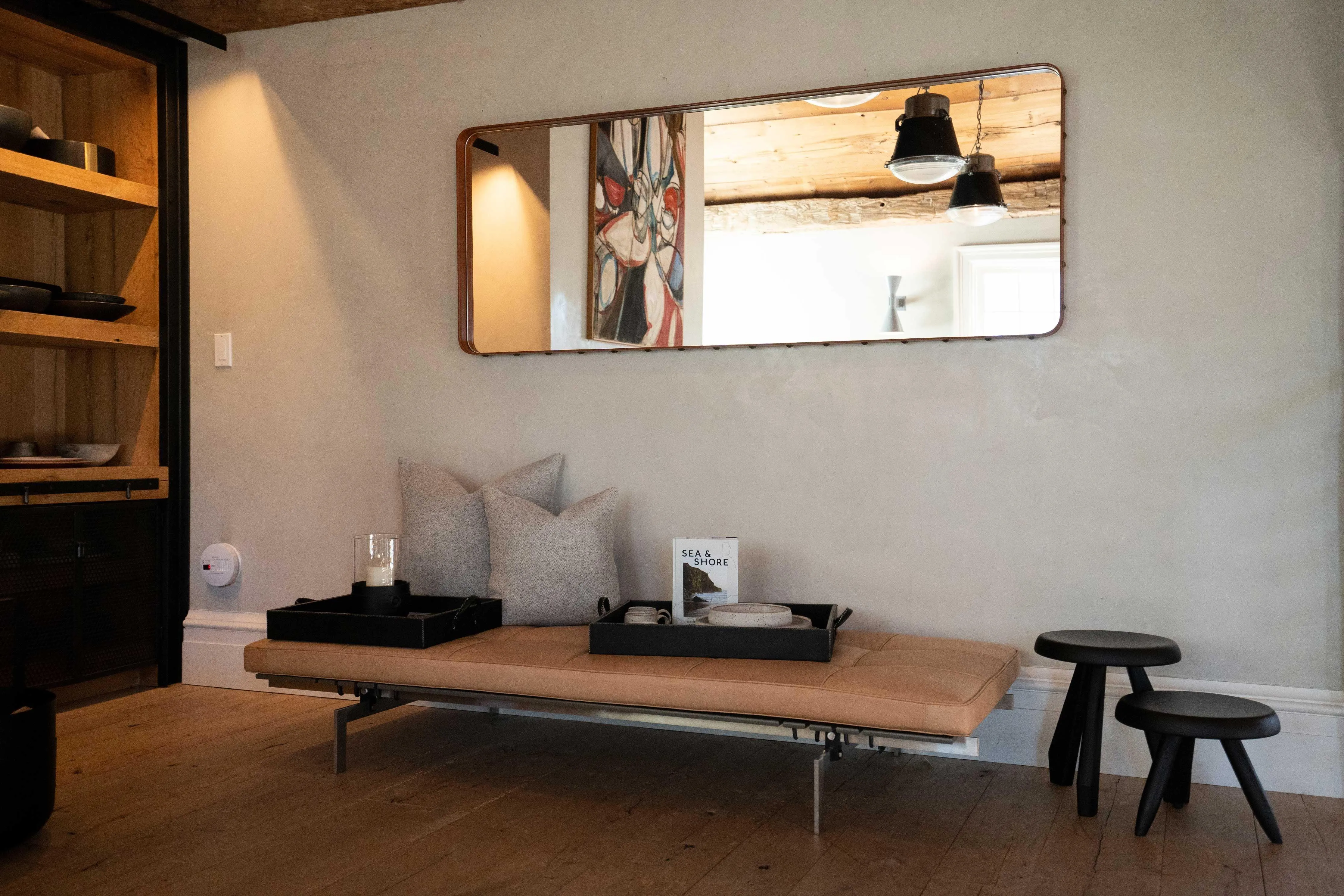 Poul Kjaerholm PK80 Daybed in Rustic Leather by Fritz Hansen