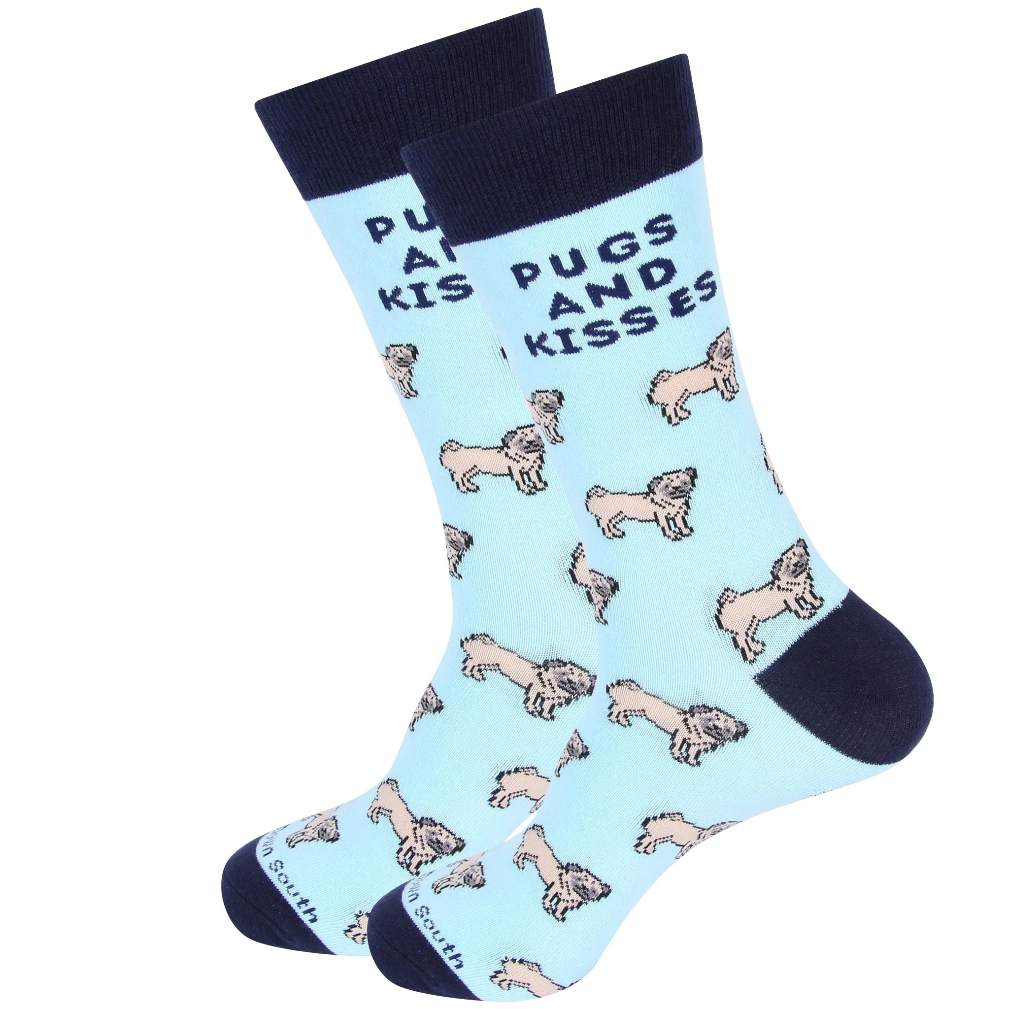 Pugs and Kisses Socks