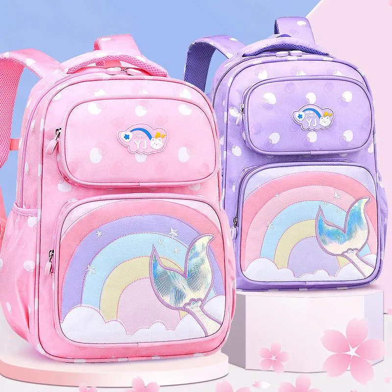 Rainbow Backpack - Lilac