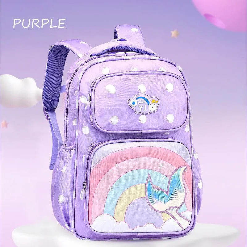 Rainbow Backpack - Lilac