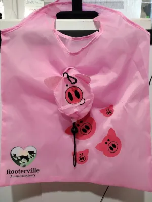 Reusable Waterproof Shopping Bags Pig Cow Honeybee Ladybug