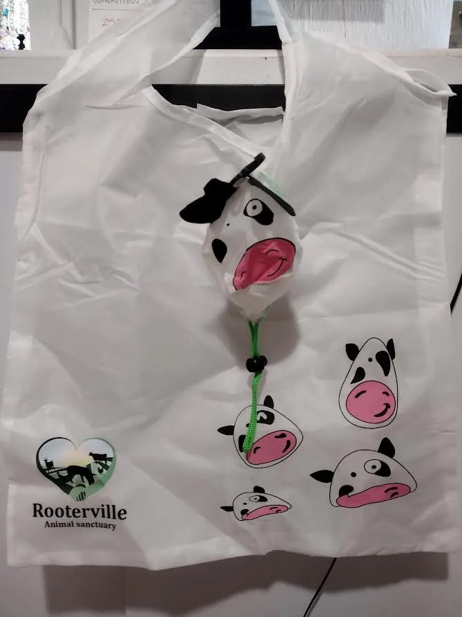 Reusable Waterproof Shopping Bags Pig Cow Honeybee Ladybug