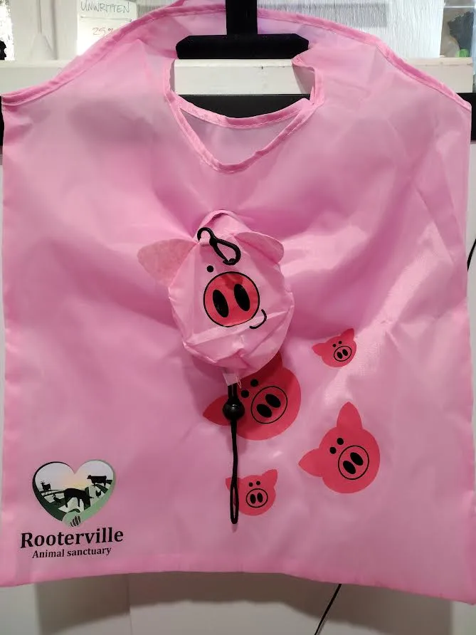 Reusable Waterproof Shopping Bags Pig Cow Honeybee Ladybug