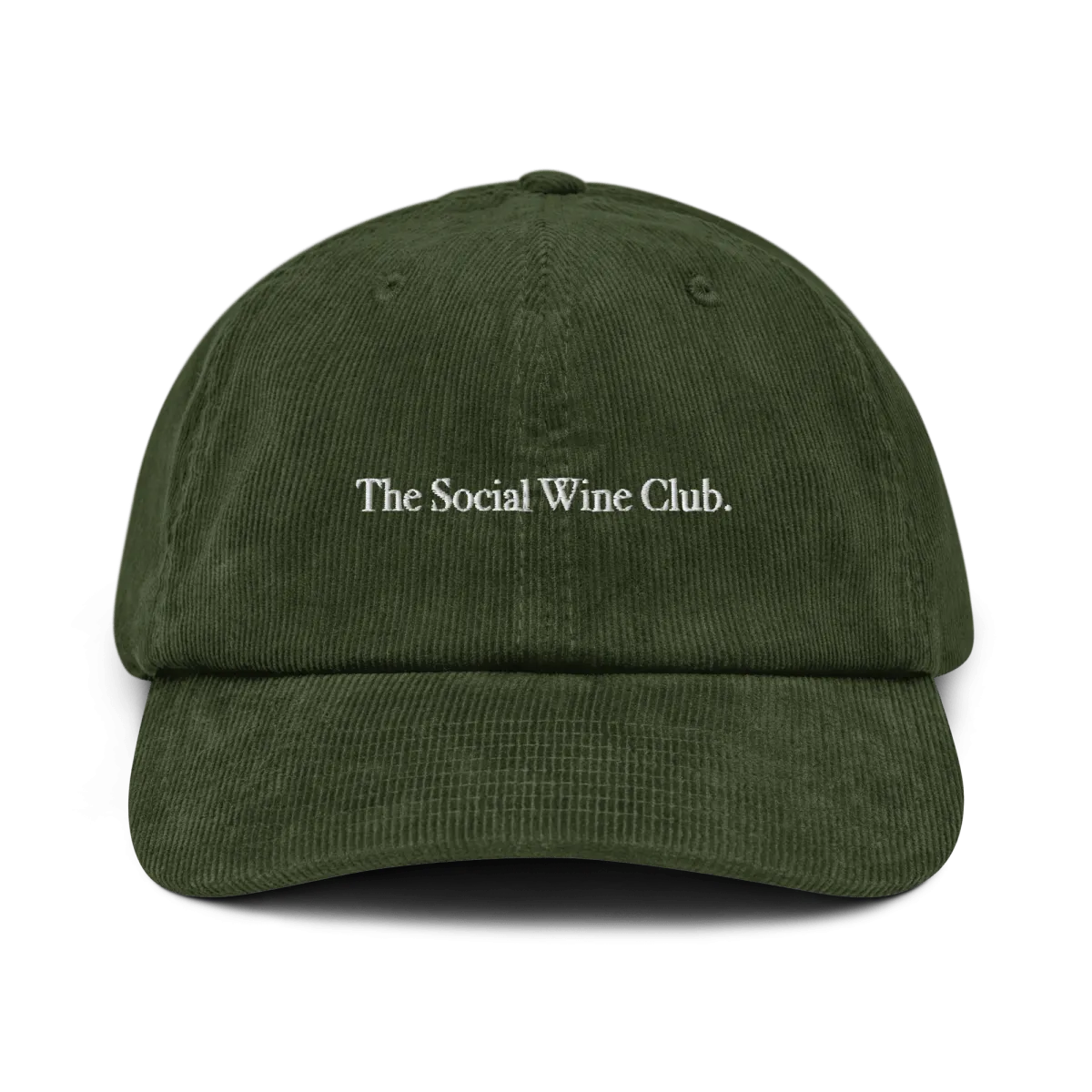 Social Wine Club Corduroy hat