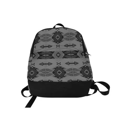 Sovereign Nation Gray Fabric Backpack for Adult