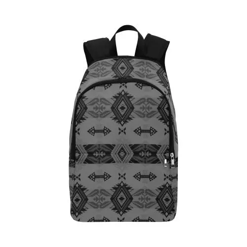 Sovereign Nation Gray Fabric Backpack for Adult