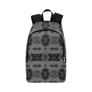 Sovereign Nation Gray Fabric Backpack for Adult