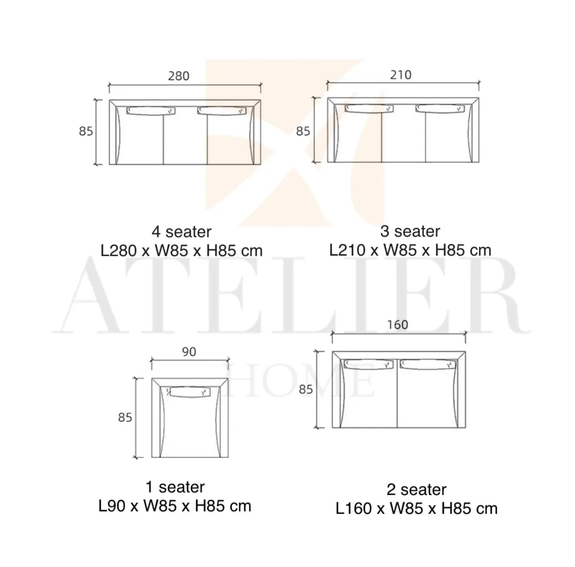 Timothy Genuine Leather Sofa