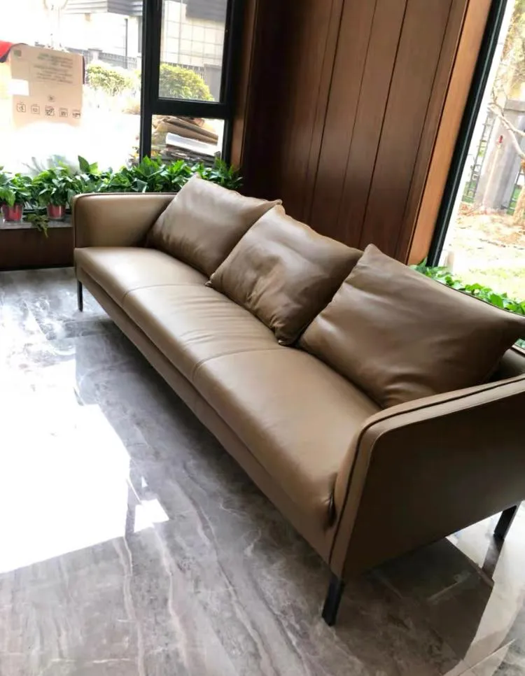 Timothy Genuine Leather Sofa