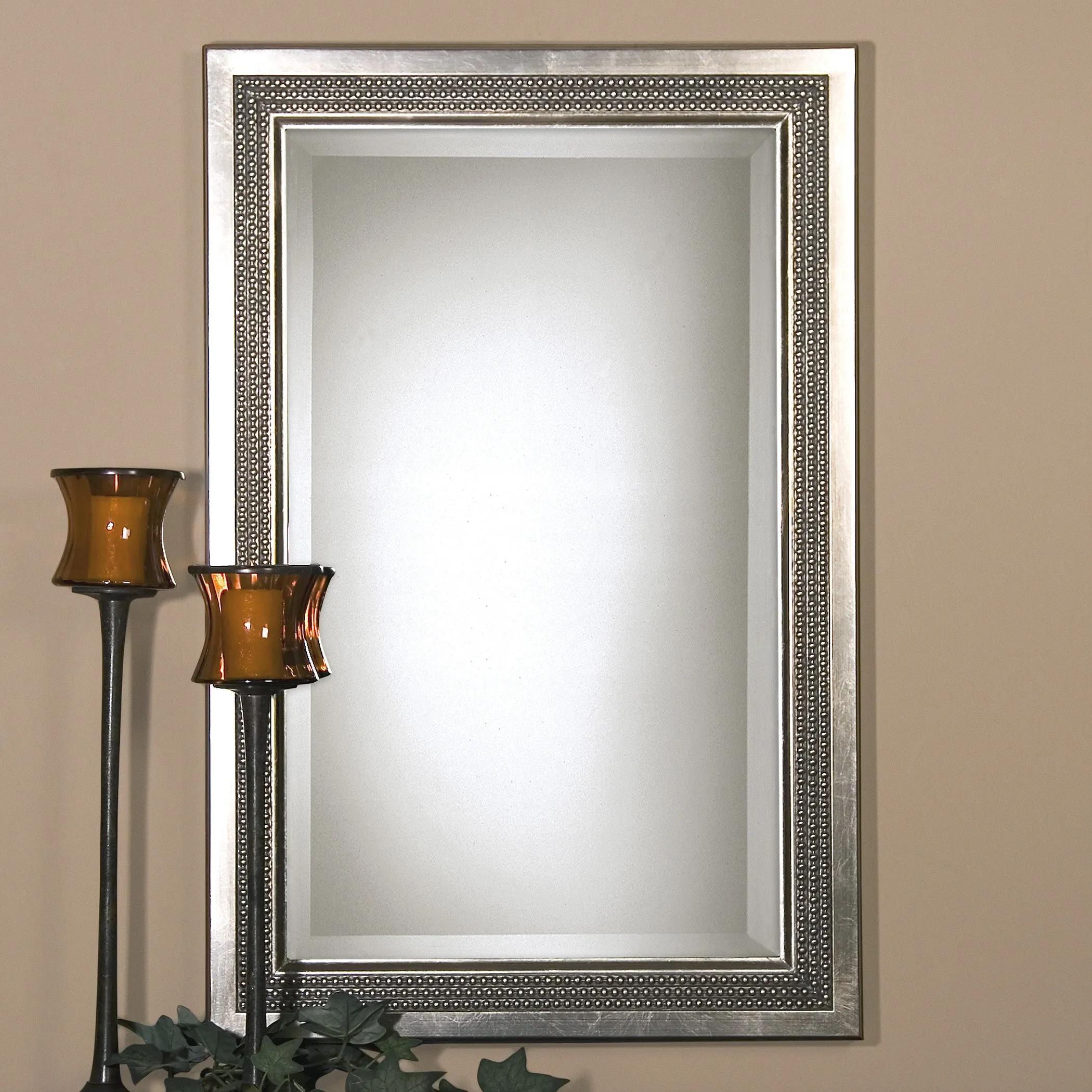 Triple Beaded, Vanity Mirror