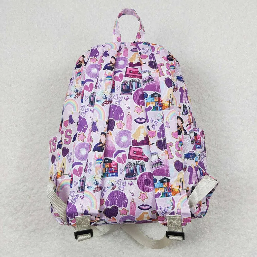 TS Swiftie Collage Backpack Purple