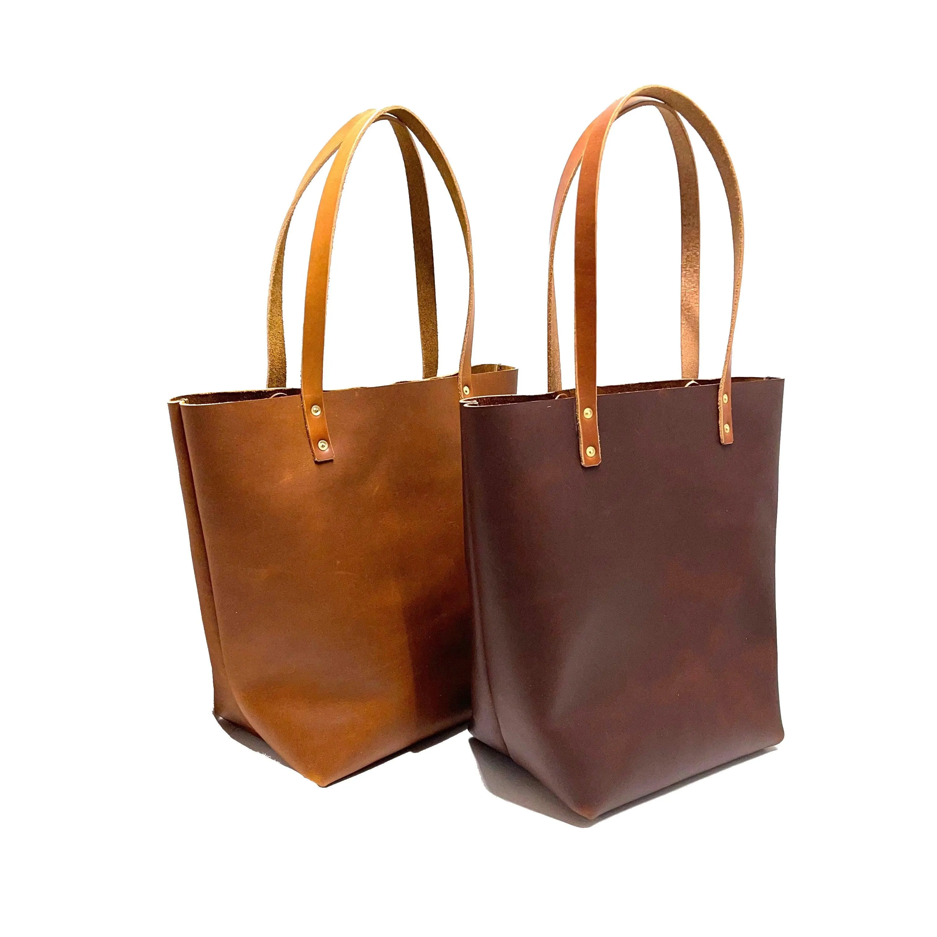 Urban Leather Tote Bag in Tan