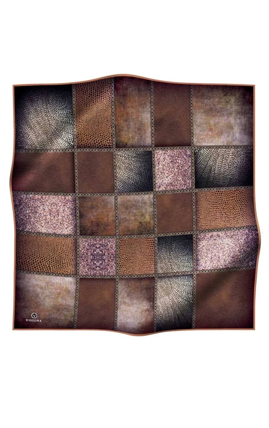 Vissona Ozel Silk Twill Scarf No. 13