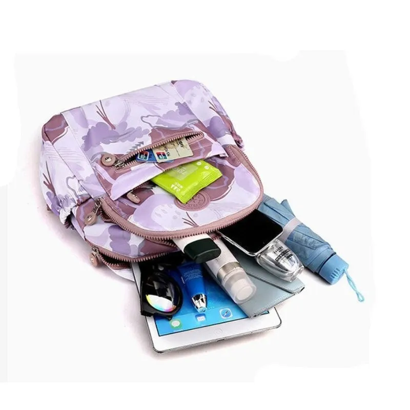 Women's Casual Abstract Printed Backpacks