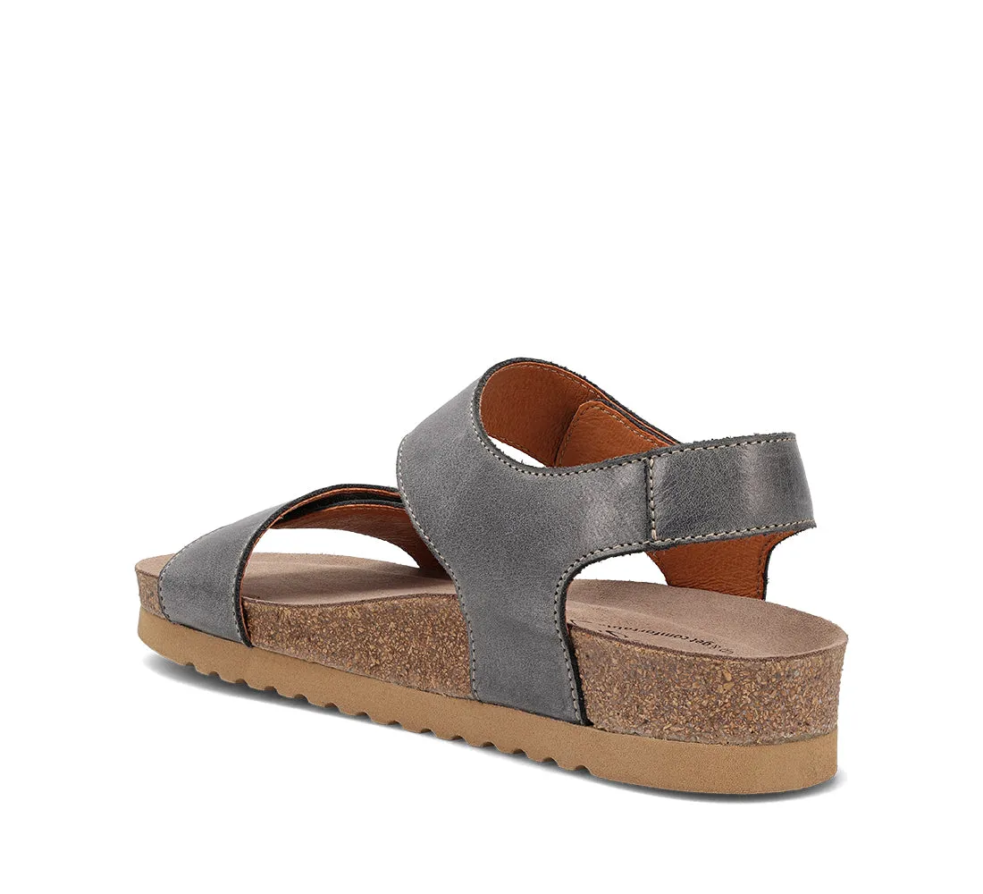 Women's Taos Luckie Color: Steel Leather