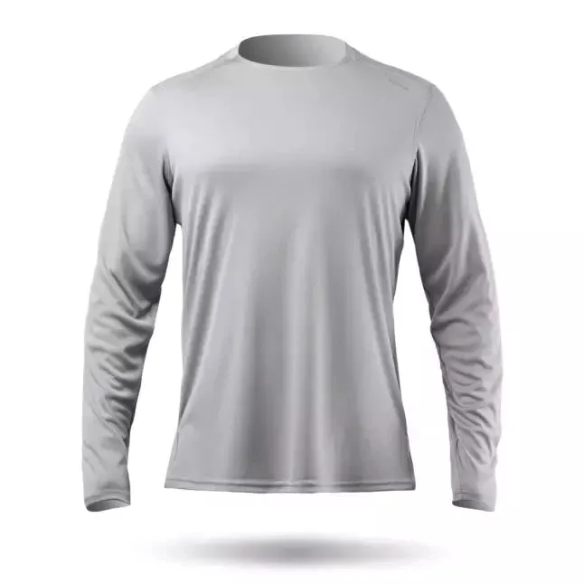 ZHIK Mens UVActive Long Sleeve Top - Grey